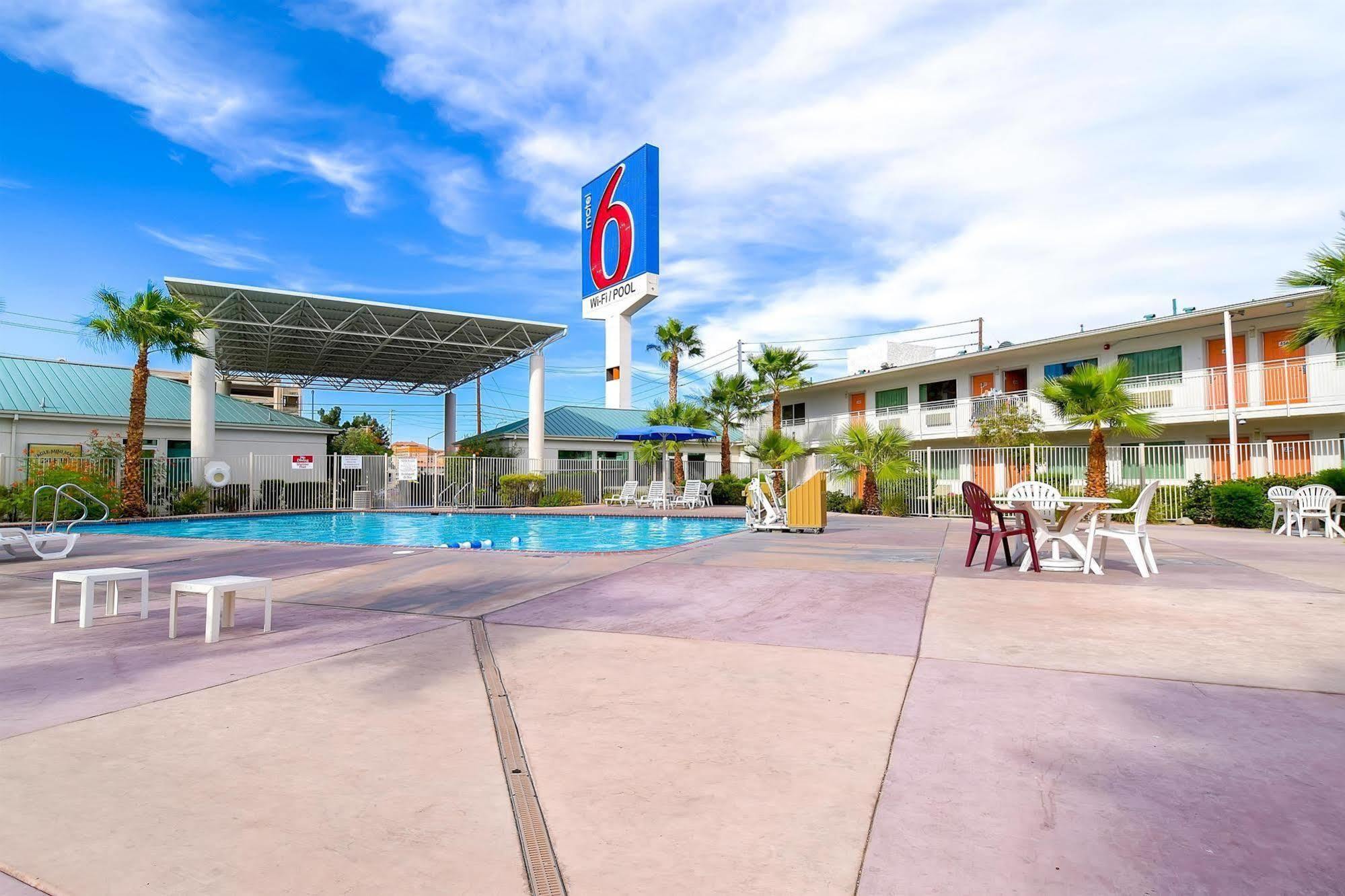 Motel 6-Las Vegas, Nv - Tropicana Buitenkant foto